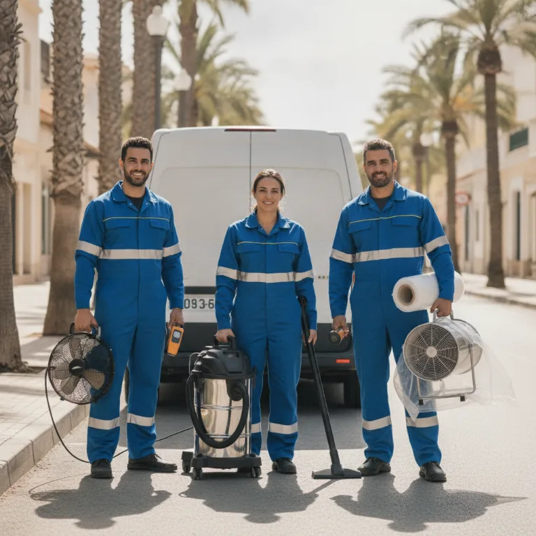 Restauración de Daños Por Agua equipo en Valdezarza